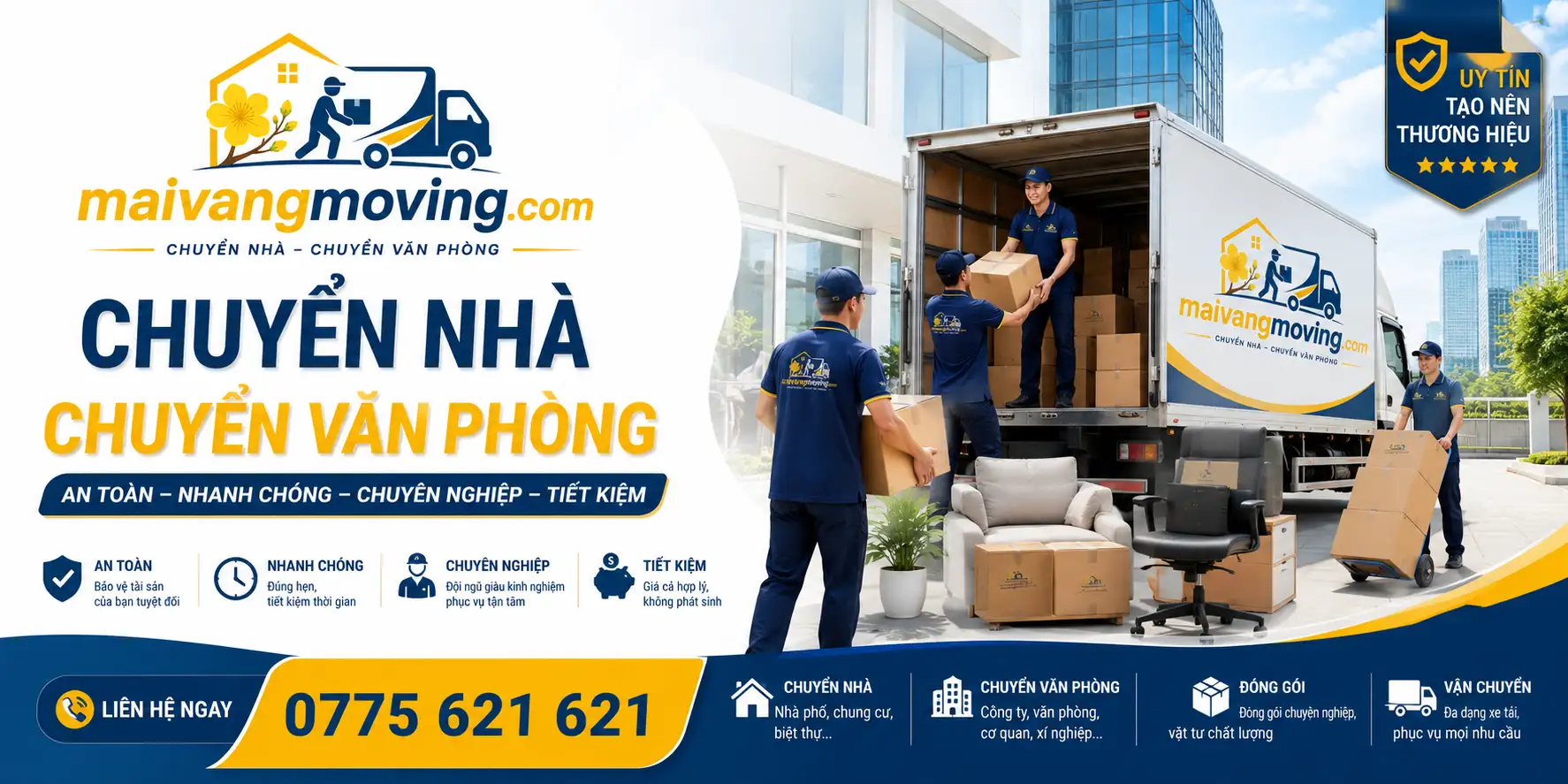 MAI VÀNG MOVING Chuyển Nhà Trọn Gói