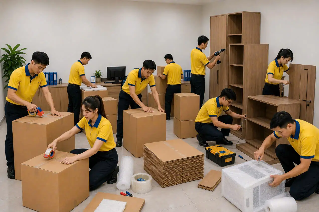 MAI VÀNG MOVING Chuyển Nhà Trọn Gói