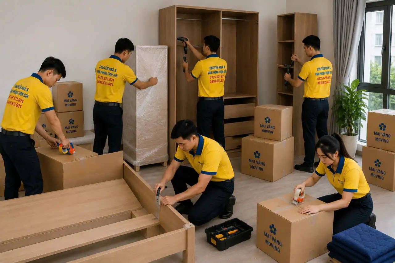 MAI VÀNG MOVING Chuyển Nhà Trọn Gói